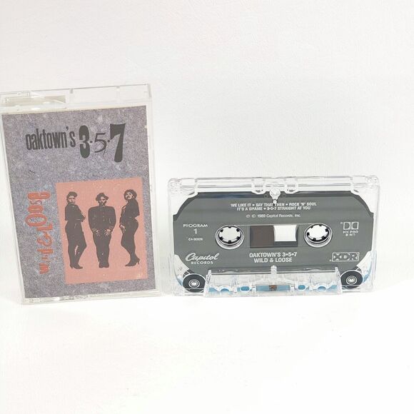 Oaktown's 357 - Wild & Loose Vintage Cassette 1989 Capitol Records‎ Excellent - Picture 1 of 4